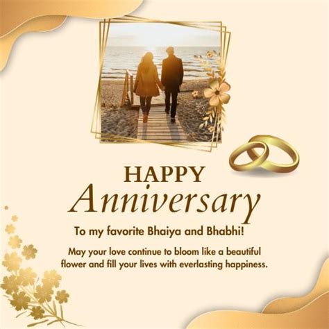 775 Happy Anniversary Wishes for Bhaiya Bhabhi – Heartfelt。